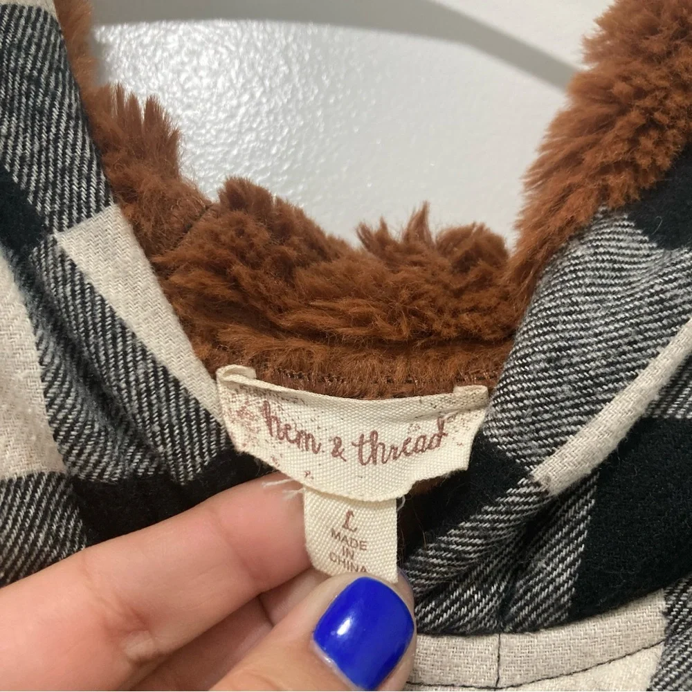 Hem & Thread Women’s Buffalo Check Jacket